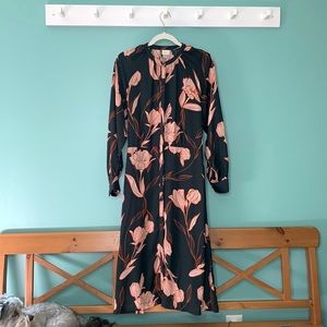 A New Day Floral Midi Dress